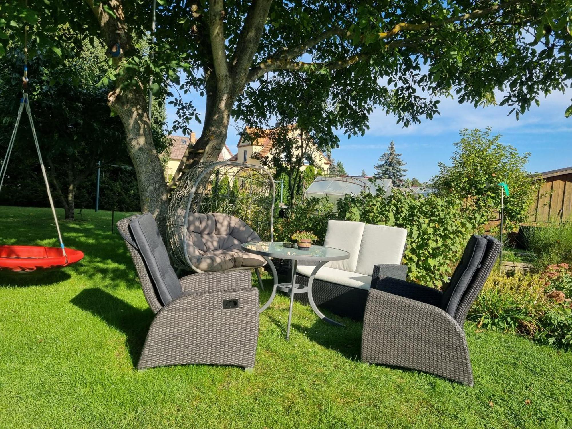 Ferienwohnung *Zur Weinbergstrasse* Lauta 외부 사진